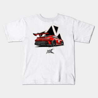 porsche 992 gt3rs Kids T-Shirt